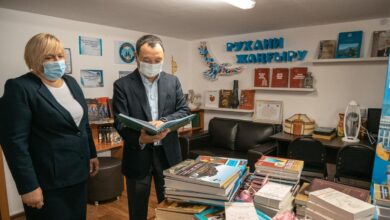 Акция «Ауылыма кітап»: более 200 книг переданы КИОР в сельские библиотеки Акмолинской области