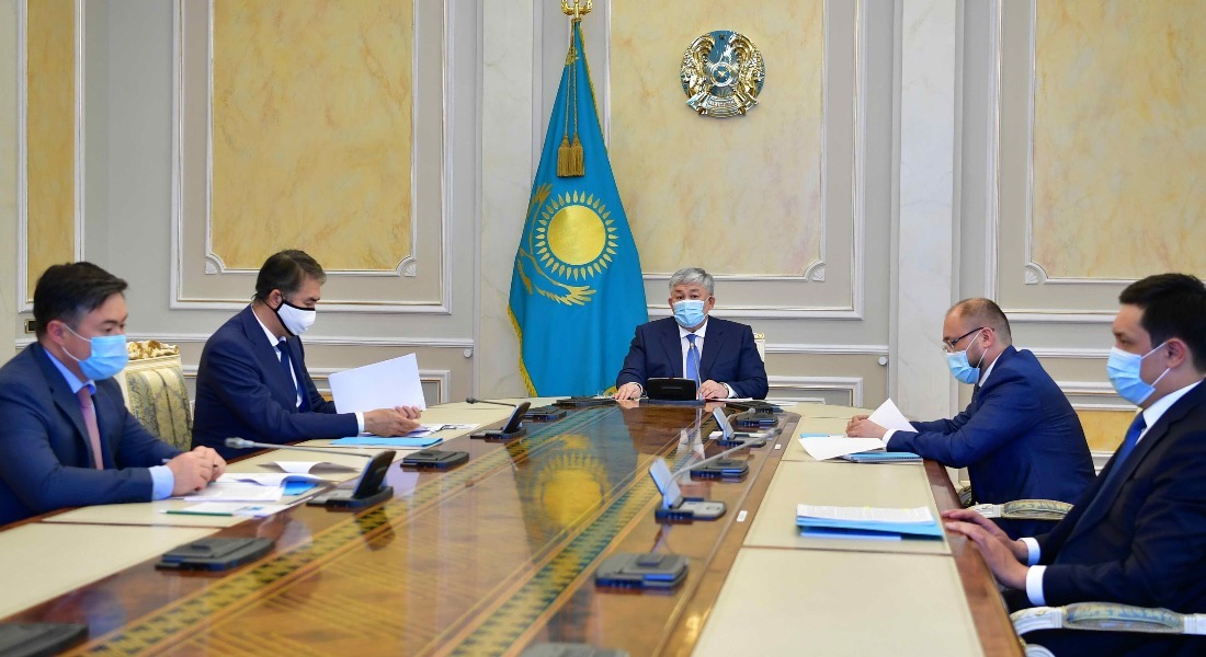 Крымбек Кушербаев провел заседание Комиссии при Президенте Республики Казахстан по вопросам противодействия коррупции
