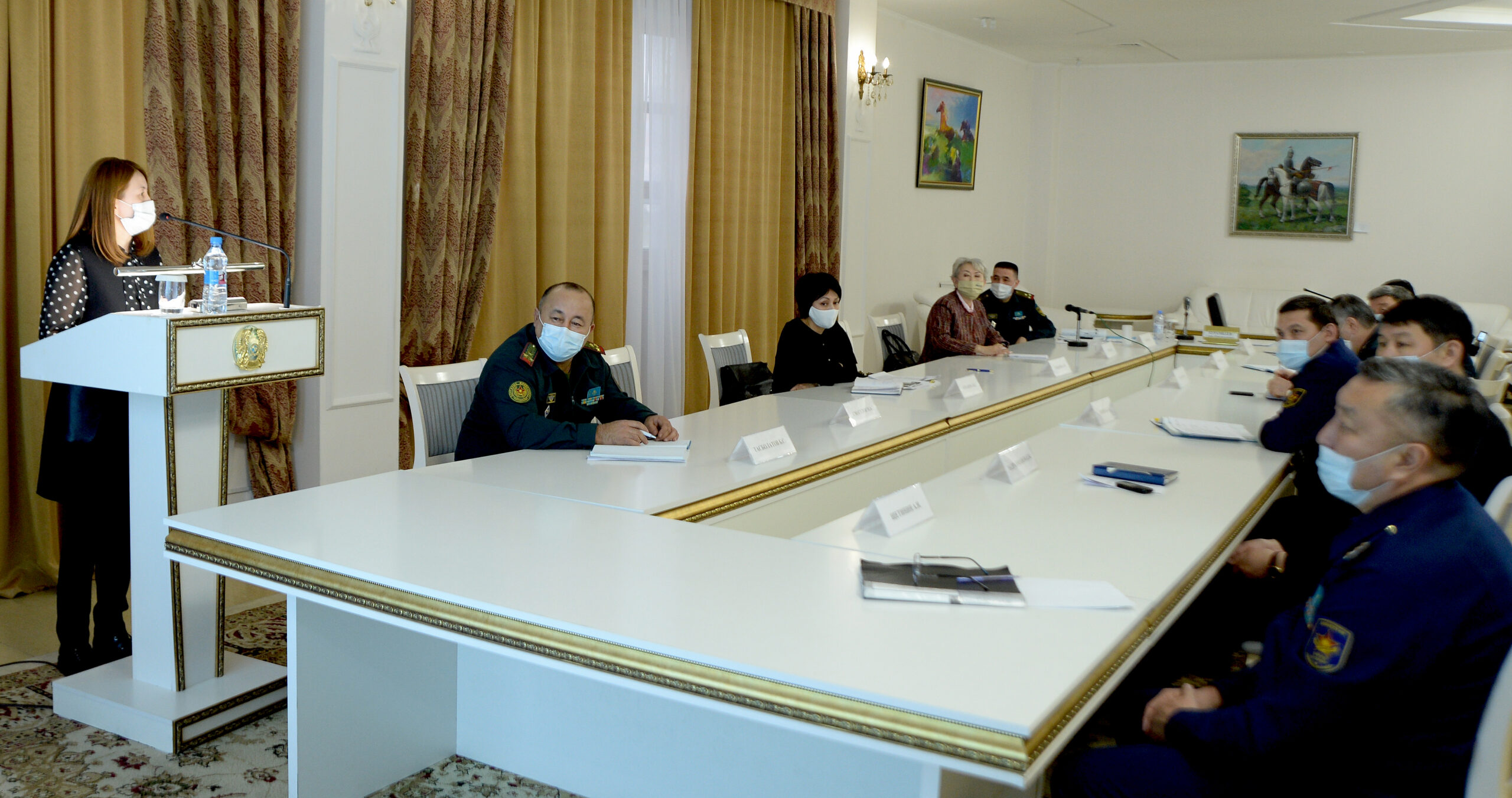 Представители КИОР выступили с лекциями в Министерстве обороны РК