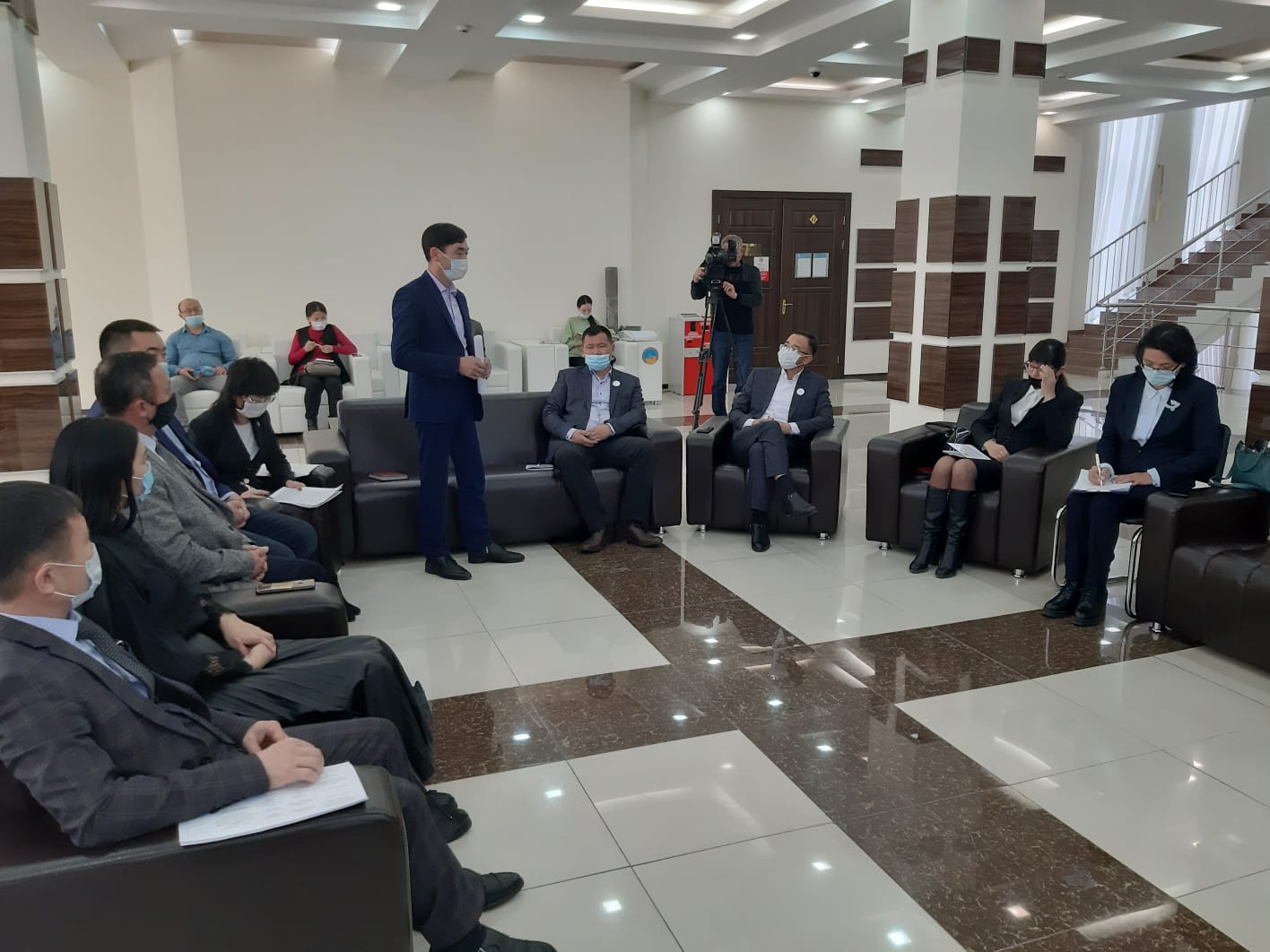 Делегация из ЗКО посетила проектный офис «Рухани жаңғыру»