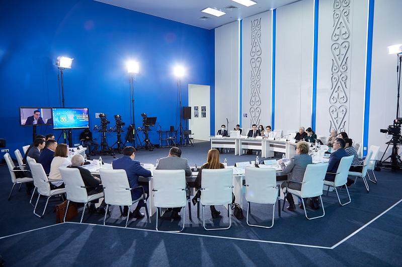 Реализацию идеи Нового Казахстана обсудили на заседании экспертной группы при КИОР