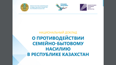 О противодействии семейно-бытовому насилию в Республике Казахстан